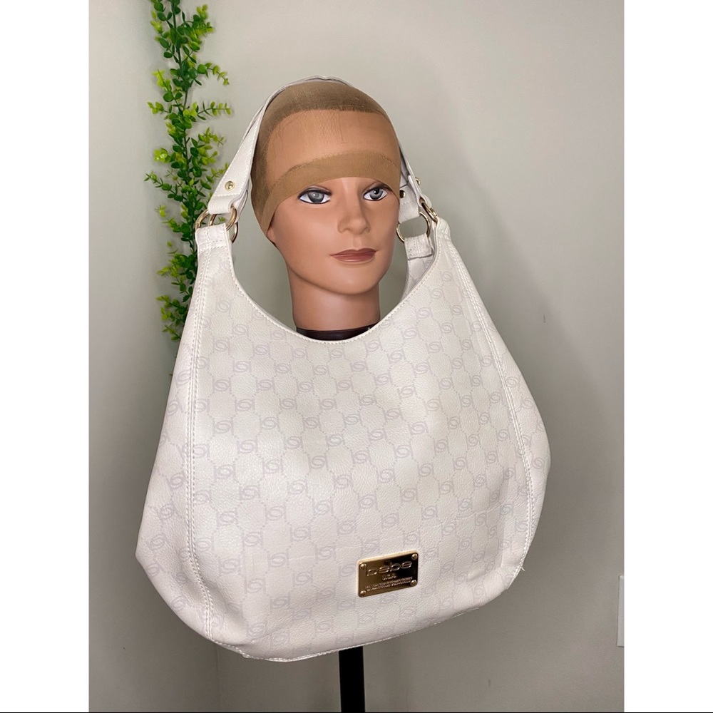 Gentle Use Bebe Purse Offwhite with gold hardware
